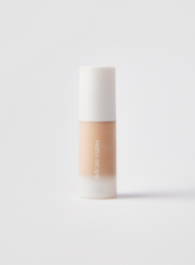 Acne-safe skin tint in shade 3 with 'delicate matter' branding 